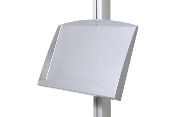 TWIN PROSTAND med stålhylder B1 alu