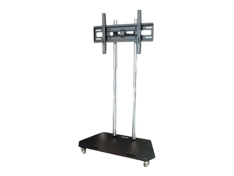 EDBAK TR2 - Vagn för flat panel - svart - skärmstorlek: 22"-60"
