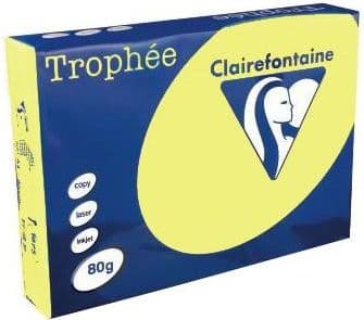 Clairefontaine Trophée, Universell, A4 (210x297 mm), 500 ark, 80 g/m², 2,5 kg, Forest Stewardship Council (FSC)