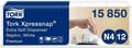 Miniatyrbild 2 av 6: Tork Xpressnap® dispenserservett 216x165cm 2-lagers 1/2-faldig vit 5x200x8