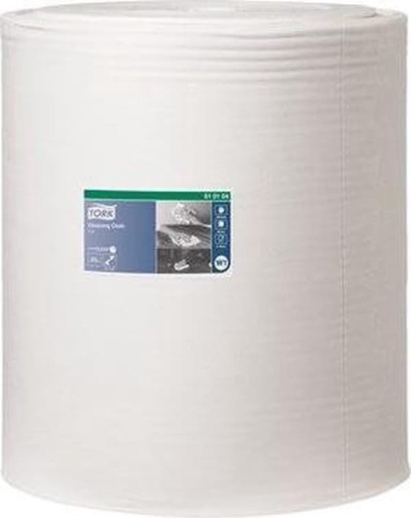 Tork Premium työpyyhkeet 510 380-1 valkoinen, 1 kerros, 1000 arkkia, 380 mtr x 43 cm (510104)