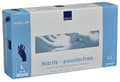 Pikkukuva 3 / 5: Abena HospiCare - Handsker - engangsmateriale - størrelse: 7-8 - M - nitril-gummi - blå (pakke med 100)