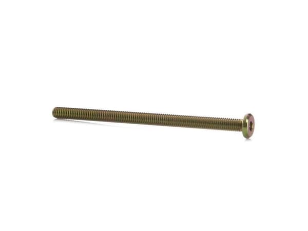Haushalt Furniture Bolt M6x100 Yellow. 20 Pcs