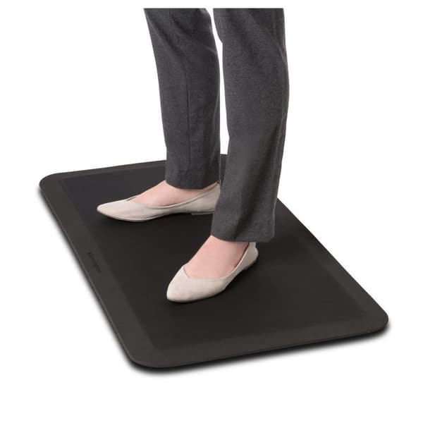 Kensington Ergonomic Anti-Fatigue Mat - Idealisk för sittande/stående skrivbord - Svart