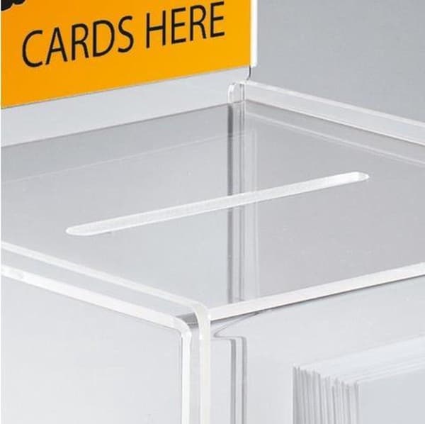 action box Sigel transparent med mappeholder 21x36x21mm cm + indsats til A5 SI-VA152