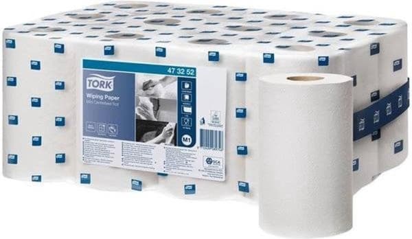 Tork Wiping Mini Centerfeed Rengöringspapper 1-lagers M2