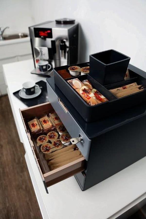 Coffee Point Box Holdbar 3385-58 antracit-lys grå
