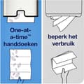 Miniatyrbild 7 av 8: Tork handdukspapper mellanvikt supermjukt 2-lagers 2100 ark