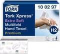 Miniatyrbild 1 av 8: Tork handdukspapper mellanvikt supermjukt 2-lagers 2100 ark