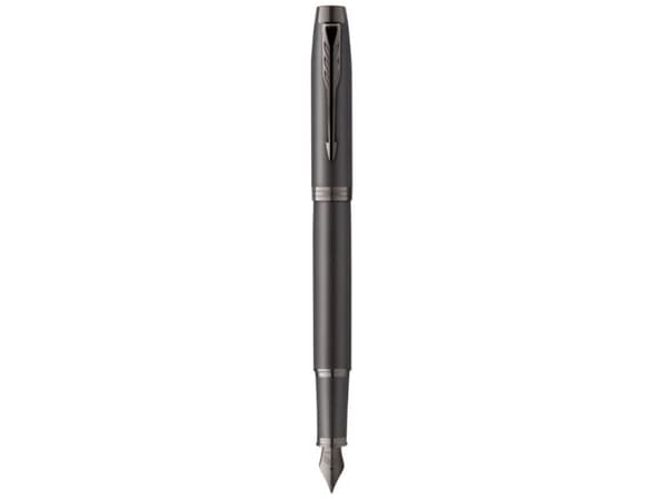 Parker 2172958, Brun, grafit, Påfyllning med bläckpatronssystem, Metall, Kursiv spets, Rostfritt stål, Fin