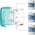 Miniatyrbillede 2 af 5: Tork Reflex™ Centerfeed Dispenser hvid og turkis M4, ark-til-ark (473180)