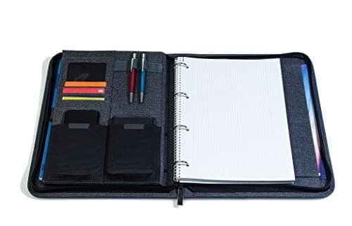 WEDO 58354412 ringbindsmappe College A4, med 4-ring mekanisme, grå