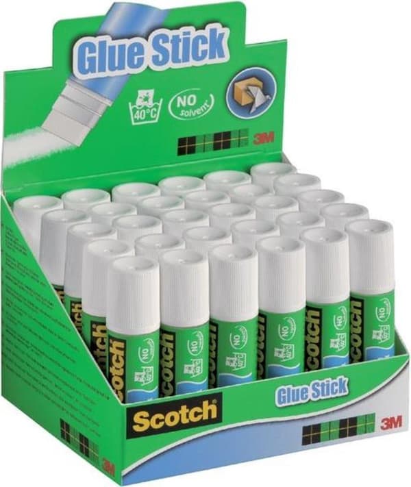 Scotch Glue Stick - 3M - För papper och kartong - 8 gram