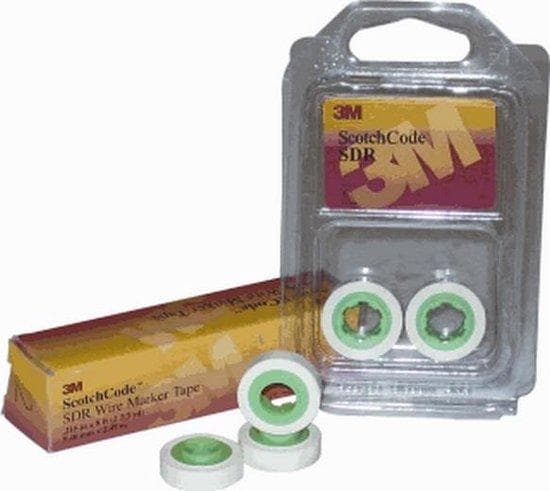 3M Scotchcode refill rulle SDR-0/9 (SDR09old) indhold: 10 stykker (SDR09old)