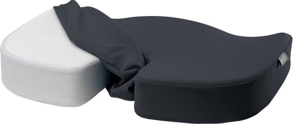 Leitz Ergo Hyggelig Ergonomisk Stolepude Ideel til kontor og hjemmekontor - Velvet Grey