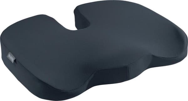 Leitz Ergo Hyggelig Ergonomisk Stolepude Ideel til kontor og hjemmekontor - Velvet Grey