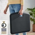 Miniatyrbild 3 av 11: Leitz Ergo Cozy Ergonomic Anti-Fatigue Mat - Idealisk för sitt-/ståbord - Idealisk för kontor och hemmakontor - Velvet Grey