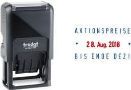 trodat datumstämpel Printy 4.0 4750 stavfelset, svart - för marknaden: D / L / A / CH - 1 st (141422)