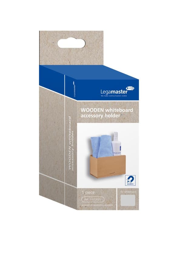 Legamaster WOODEN whiteboard tilbehørsholder magnetisk (7-122625)