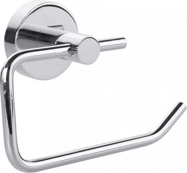 Tesa Smooz Toiletrulleholder uden klap 13,5x15,5x8,5cm bor Selvklæbende Forkromet Metalkrom