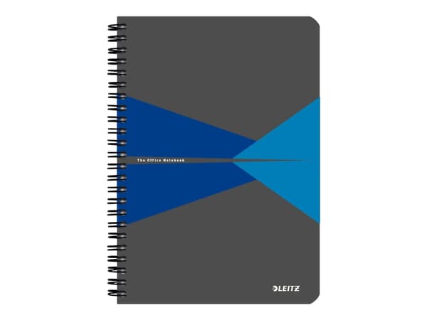 Leitz 44580035, Kuvio, Sininen, Harmaa, A5, 90 arkkia, 90 g/m², Kovakantinen