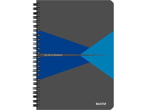 Leitz 44580035, Kuvio, Sininen, Harmaa, A5, 90 arkkia, 90 g/m², Kovakantinen