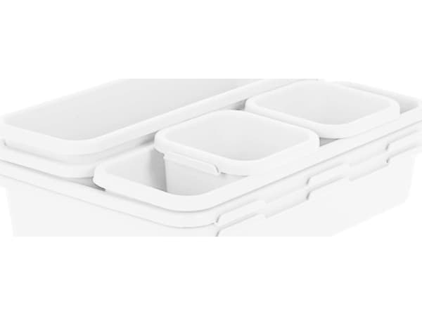 Storage Solutions Organizer-innsats for SKUFF 8 stykker organiser