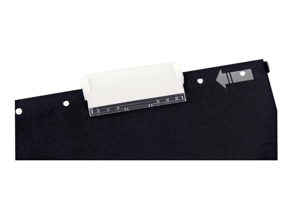 Leitz ALPHA Active - Hengefil - for A4 - med fliker - hvit