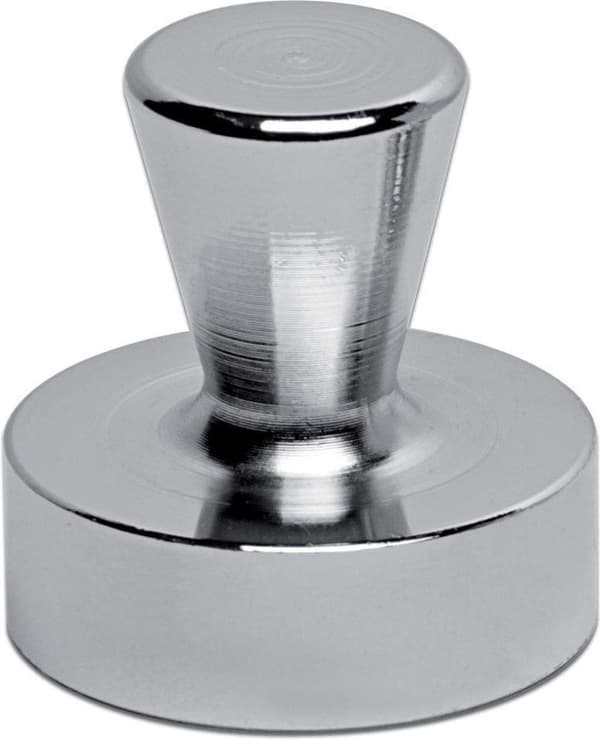 Maul Neodym magnet (Ø xh) 32 mm x 33 mm Kegle Sølv 2 stk(e) 6168996