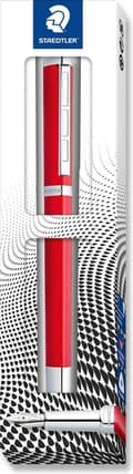 Miniatyrbillede 3 af 4: STAEDTLER triplus fyldepen F-spids, rød krop