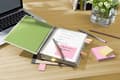 Miniatyrbild 2 av 5: Post-it Recycled Notes 76mmx76mm 100ark/blk 12blk/pak assorterede farver