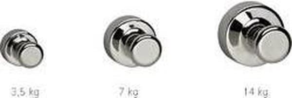 Maul neodymmagnet (Ø xh) 20 mm x 24 mm Kon Silver 4 st 6168896