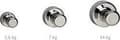 Miniatyrbild 3 av 6: Maul neodymmagnet (Ø xh) 20 mm x 24 mm Kon Silver 4 st 6168896