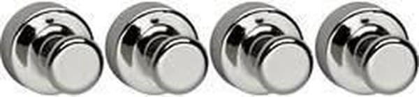 Maul neodymmagnet (Ø xh) 20 mm x 24 mm Kon Silver 4 st 6168896