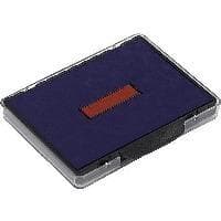 Trodat ersättningsdyna 6/58/2 för Professional 5480, 5474 och 5485 - stämpelfärg blå/röd, 2-pack, 6/58/2_Blu-Rosso