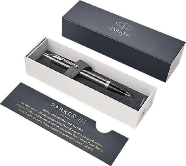 Parker 1931671 kuglepen mørk espresso Clip-on tilbagetrækkelig kuglepen 1 stk.