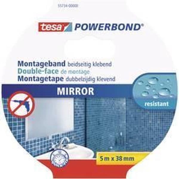 Tesa Mirrors -asennusteippi - 5 mx 38 mm