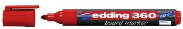 Edding 360 Whiteboard Marker Rød