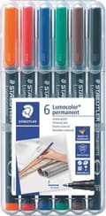 Miniatyrbillede 6 af 8: Lumocolor F permanent - Æske 6 stk