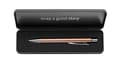 Miniatyrbillede 4 af 6: Pelikan kuglepen Snap Metalic K10 kobber i etui Blue Clip-on Medium 1 stk (821261)