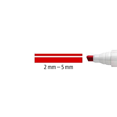 8 STAEDTLER 351 B WP8X valkotaulumerkkiä, eri värejä 2,0 - 5,0 mm (351 BWP8X)