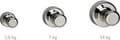 Pikkukuva 2 / 6: Maul Neodyymimagneetti (halkaisija XH) 12mm x 16mm kartio hopea 5kpl 6168696