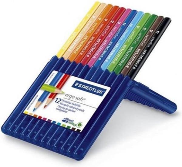 Ergosoft färgpenna - Box 12 st