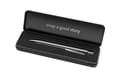 Miniatyrbillede 6 af 6: Pelikan kuglepen Snap Metalic K10 Platinum i etui Blue Clip-on Medium 1 stk (821230)