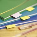 Miniatyrbild 6 av 6: Post-It 670-4N Sticky Notes Rektangel Flerfärgad 50 ark (670/4N)