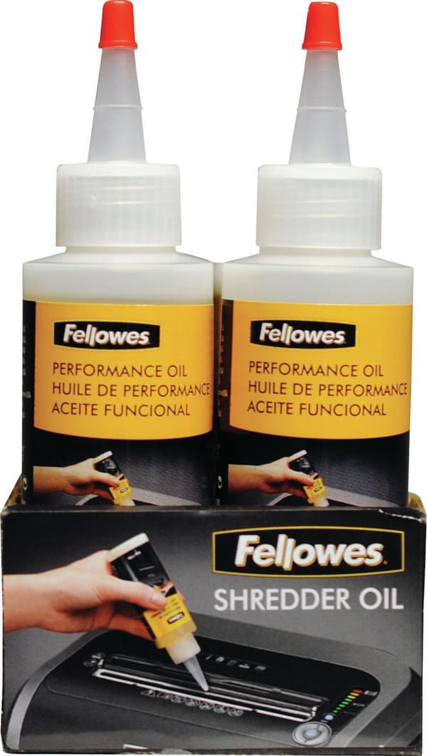 Fellowes-paperisilppuriöljy