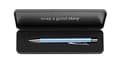 Miniatyrbillede 4 af 6: Pelikan Kuglepen Snap Metalic K10 Frost Blue i etui Blue Clip-on Medium 1 stk (821278)