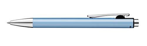Pelikan Kuglepen Snap Metalic K10 Frost Blue i etui Blue Clip-on Medium 1 stk (821278)