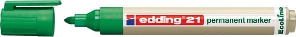 Edding 21 Ecoline Permanent Marker Grøn