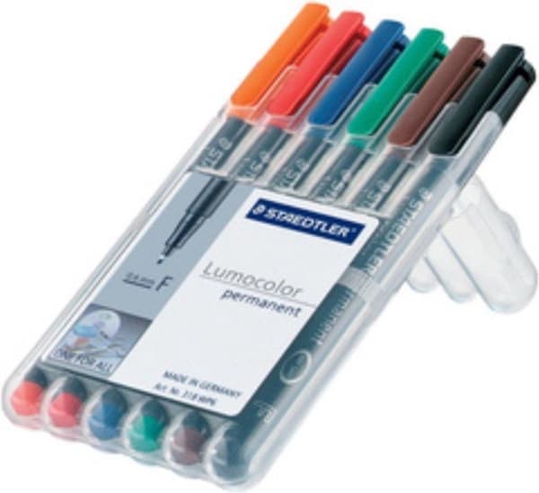 Lelut | Luova / Taideteos / Tee itse - Lumocolor M Permanent - Box 8 St
